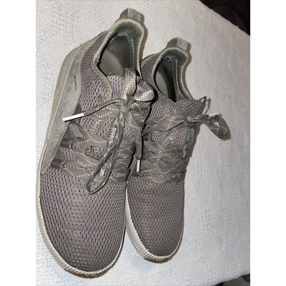 Sorel Women’s Athletic Shoes Size 10 M Gray Green Fabric Outdoors Athleisure View 4